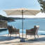 300 cm W X 200 cm D Market Parasol with Crank Lift-1008153094