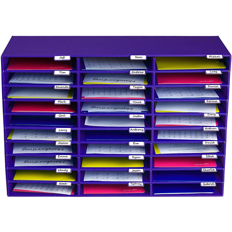 Classeur de classe, Mauve