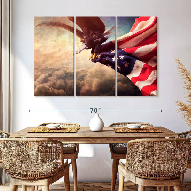 Borges America, 42" H x 65" W