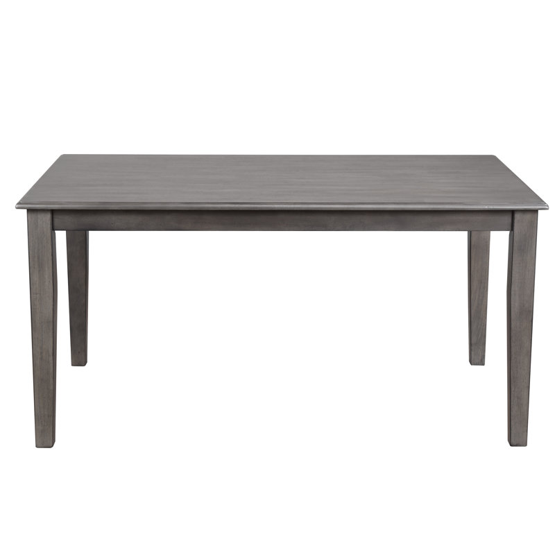 Huerfano Valley Oak Solid Wood Dining Table, Wheat, Pecan