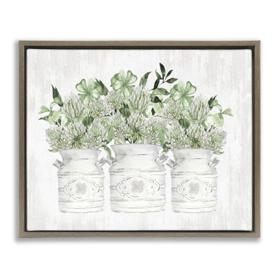 Rustic Shamrock Bouquets
