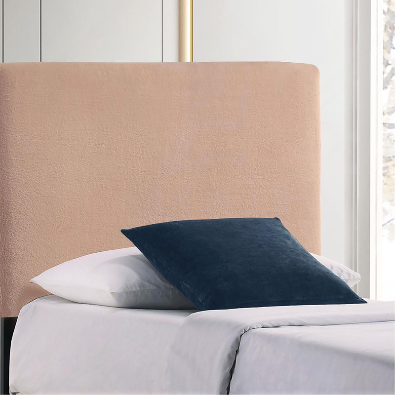 Blush Twin Headboard, Twin, Pink