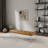 Harper Tan Genuine Leather Bench