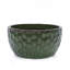 Ensemble de 3 pots de fleurs faits à la main en céramique, texture martelée bleu de cobalt, parfait pour les plantes grasses et les violettes, pour une utilisation intérieure et extérieure-939573717