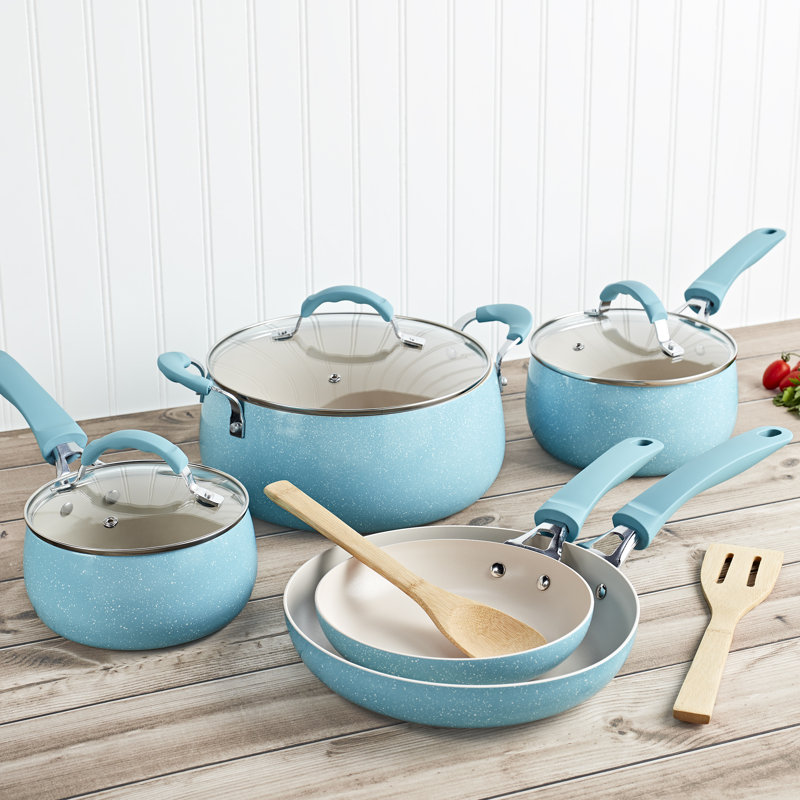 Dolly Parton Cookware 10pc Aluminum Set | Wayfair