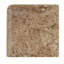 Garniture de tuile de moulure en céramique 2" x 2" dans un champ truffe Remington
