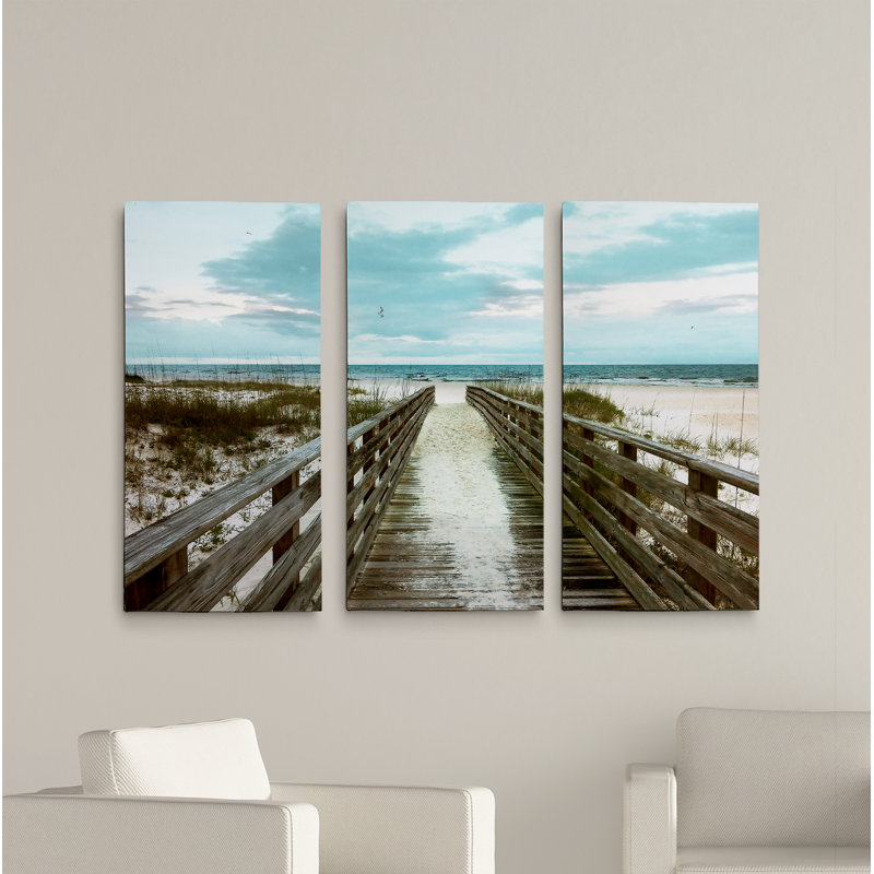 Une image multi-pièces de première qualité « happy place » sur toile, H 24 po x l 36 po x P 1,5 po