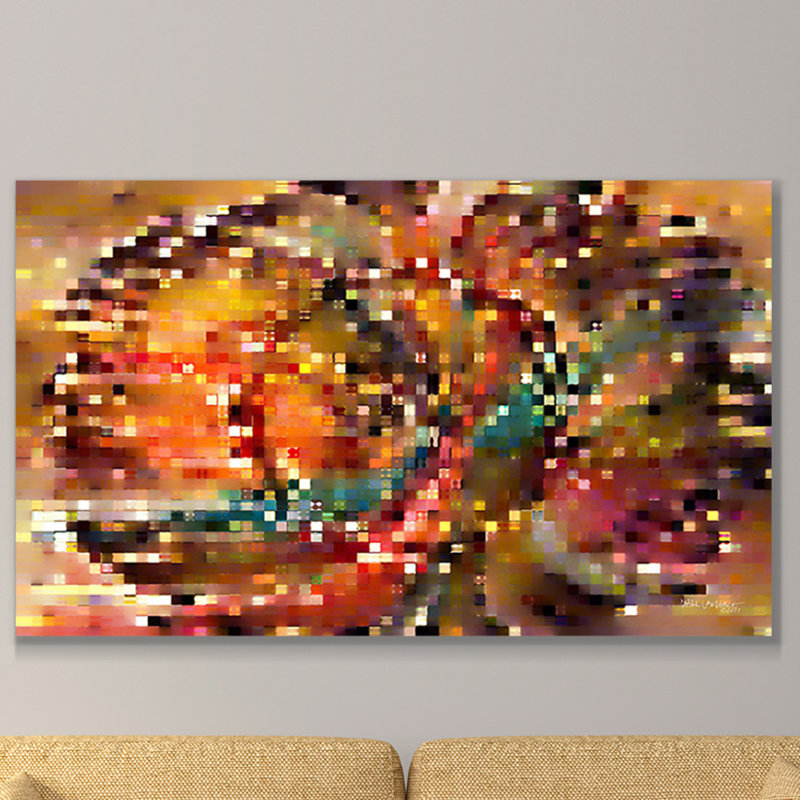 " Christ Lives " by Mark Lawrence, 18" H x 30" W x 1" D, Wrapped Canvas
