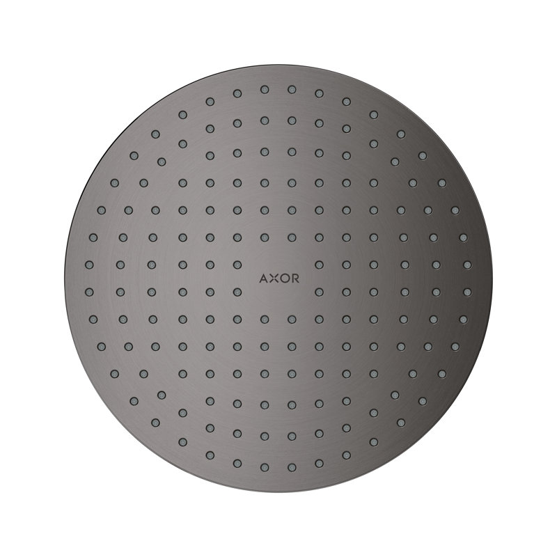 ShowerSolutions Showerhead 250 2-Jet, 1.75 GPM, Brushed Black Chrome