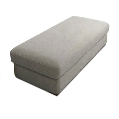 Light-grey Upholstered Bench