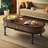 High-grade oval coffee table