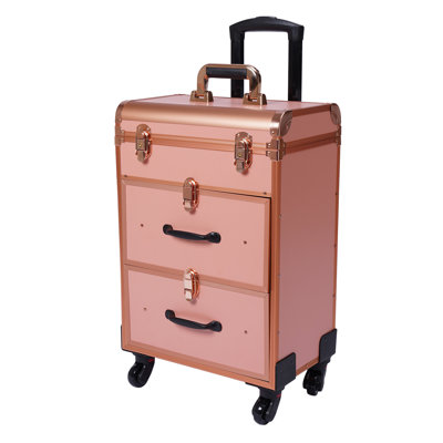 Large Cosmetic Trolley Bin With Locks