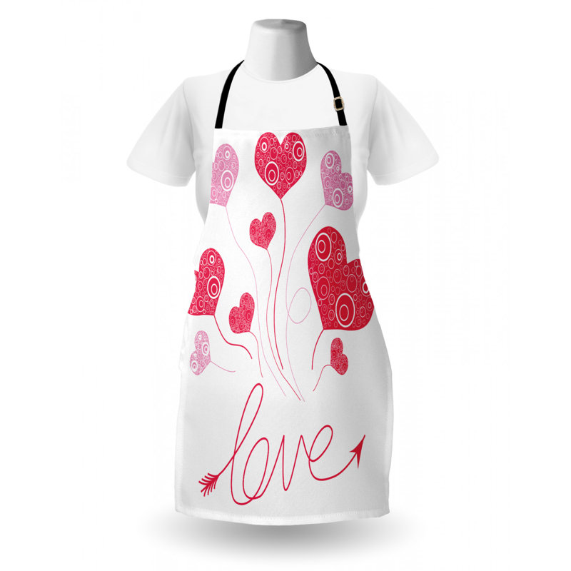 Valentine's Day Bib Apron