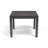Poinsettia Square Metal Outdoor Dining Table With Umbrella Hole , 36'' in. W 36'' in. D-102237472-102237474
