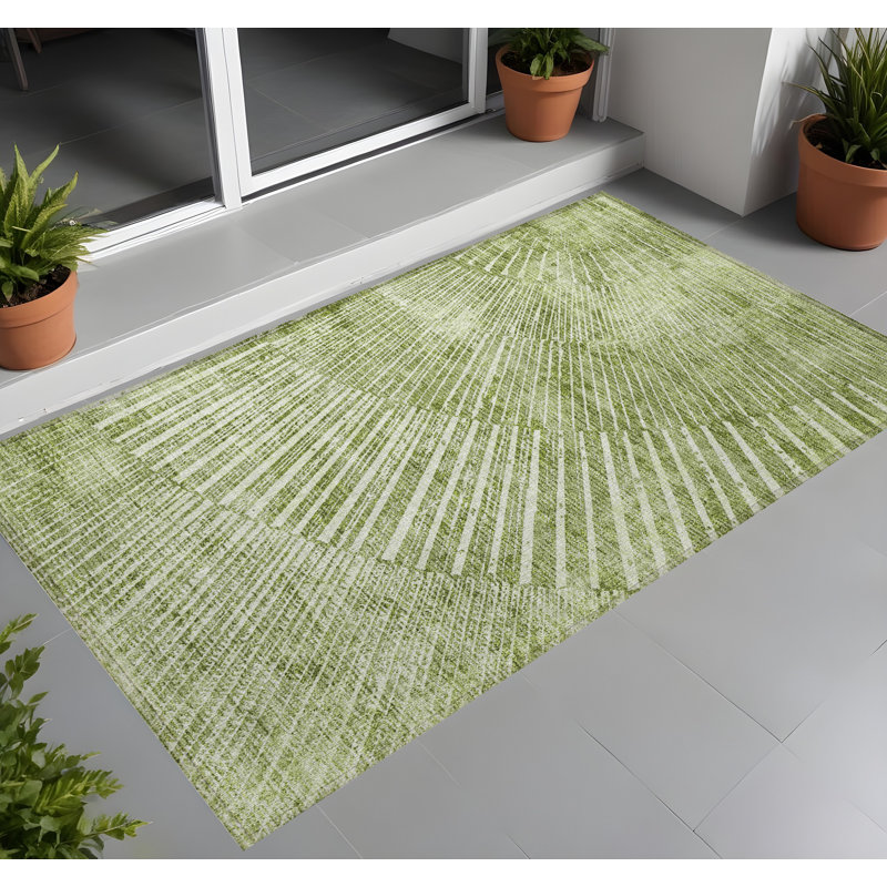 Tapis extérieur lavable antidérapant 3 pi x 5 pi Sage