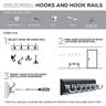 30 Inch Robe Hook Rack Wayfair.com - Online Home Store for Furniture, Decor, Outdoors & More