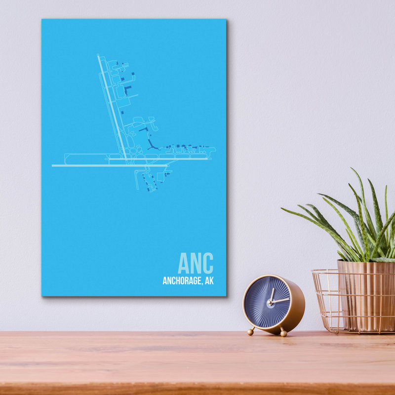 Art mural en verre acrylique, ANC, H 16 po x l 12 po x P 0,13 po