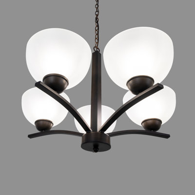 Lustre classique/traditionnel ombré 5 lumières Babin