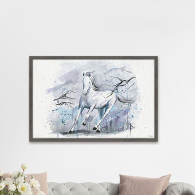 Contre Vents Et Marées by Eyre Tarney - Single Picture Frame Painting