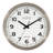Soltis 16" Stainless Steel Atomic Wall Clock-1907901177
