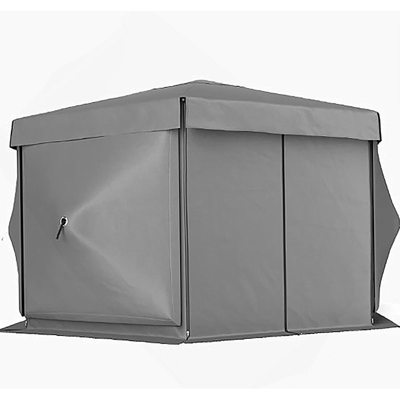 Tente avec parois latérales, auvent extérieur avec sac de transport, auvent de pavillon