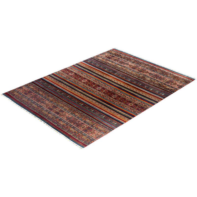 One-of-a-Kind Rectangle 8'11" X 12'2" Hand Knotted Area Rug