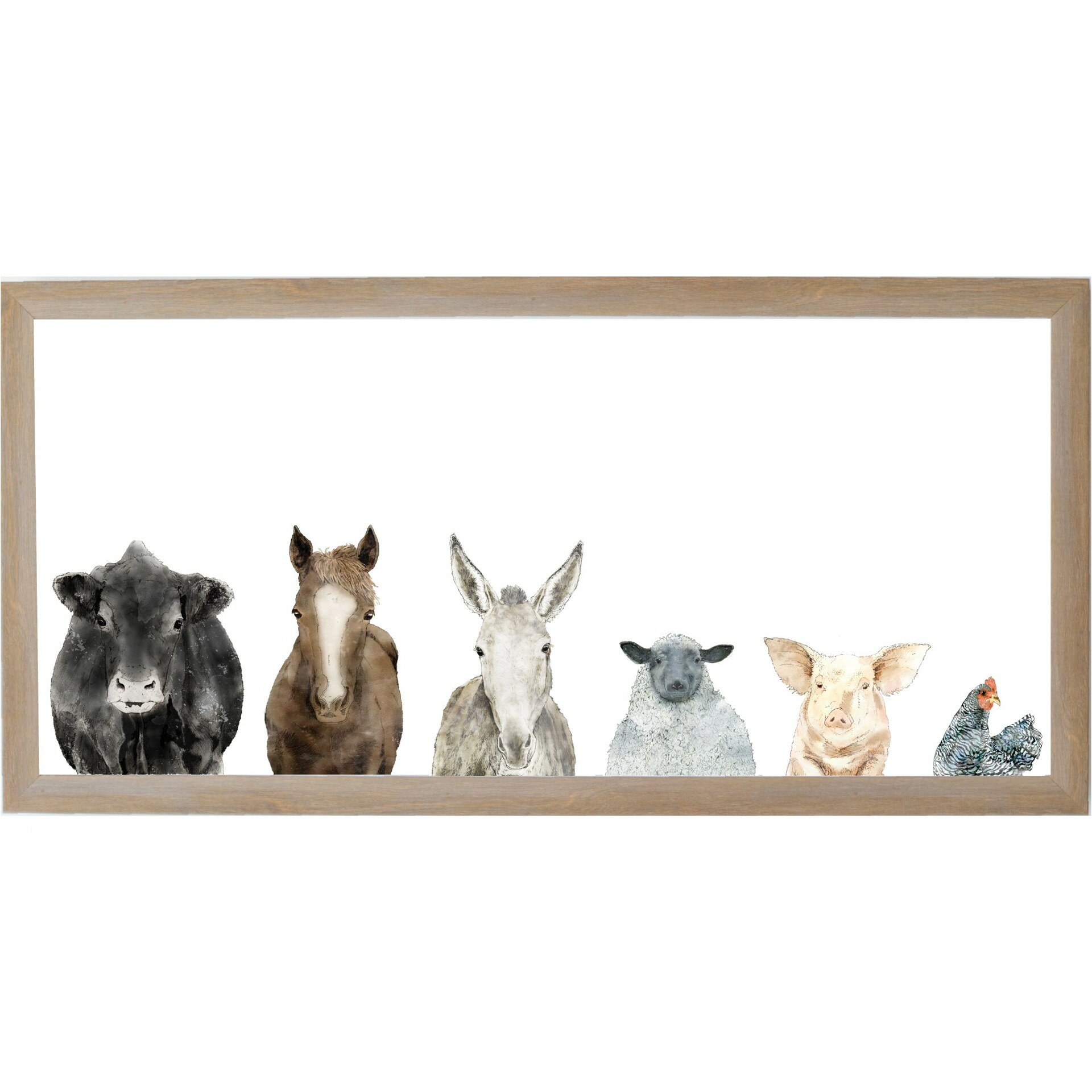 farm animal wall art