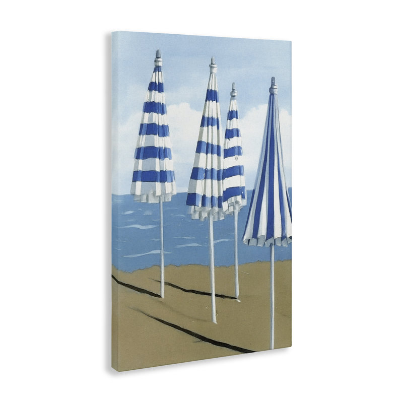 Toile de parasol d'été sicilien, design par Norm Stelfox, H 24 po x l 16 po