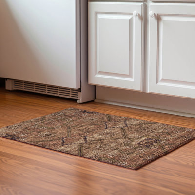 Premium Machine Washable Prisco Paprika Rug