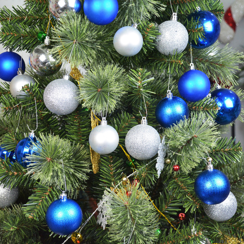 Ensemble d'ornement boule de Noël 84 pièces