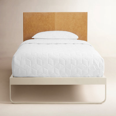 Me Time Leather Metal Bed