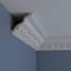 4 1/2"H x 4 3/4"P x 6 5/8"F x 94 1/2"L Francis Crown Moulding