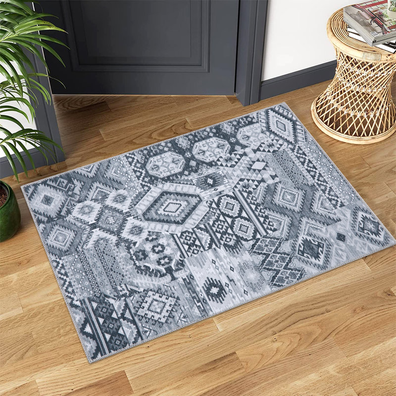 Tapis Ryma avec envers antidérapant, Rectangle 3 pi x 5 pi