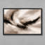 «Neutral Abstract Swirl» avec mouvement dynamique et contraste doux, impression encadrée-1602247525-1602247524