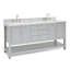 Magnolia Bath Vanity Rectangular Basin S073DCWRV-61345999