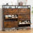 24 Pair Shoe Storage Cabinet, Industrial Shoe Storage Organizer Unit with 3 Flip Drawers