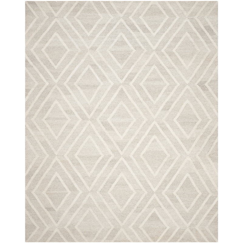 Nylah Rectangle Wool Hand Woven Area Rug, Rectangle 243 x 304cm