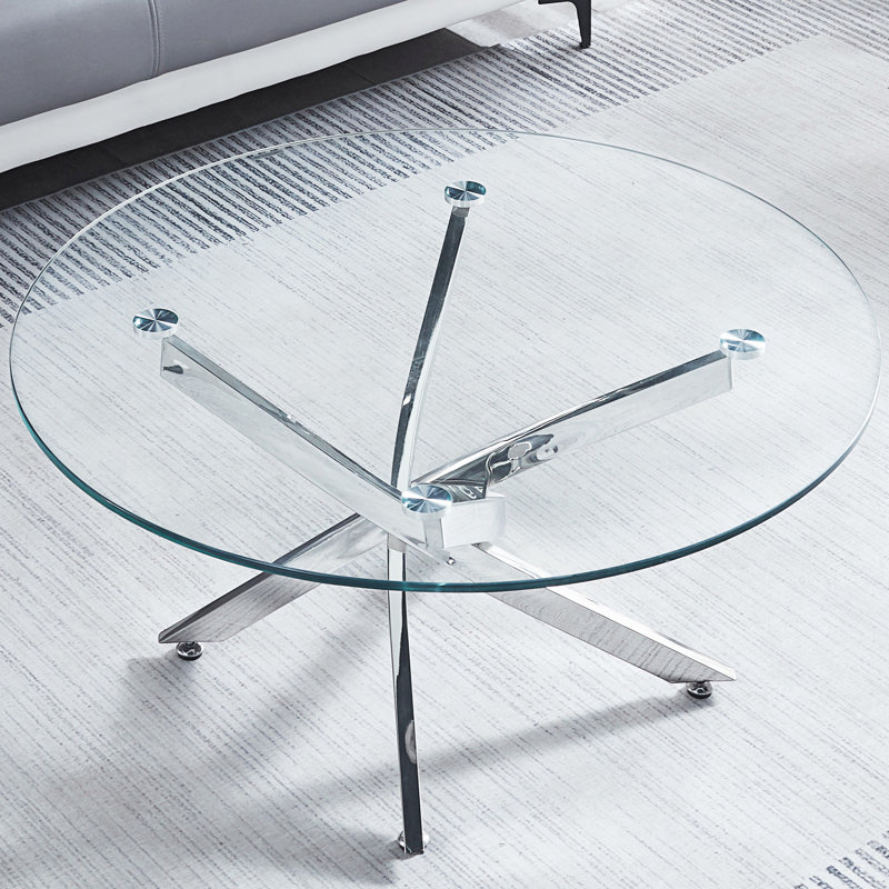 Table basse, table basse Modern Modern, Argent argent