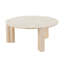 Table basse de salon en bois de teck Cole and Grey