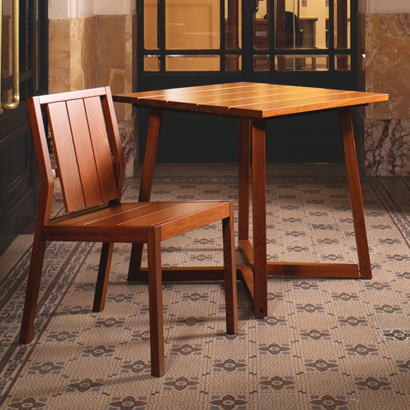 Table de salle à manger en bois Jatoba