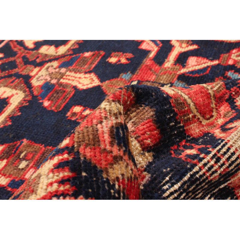 Tapis bleu marine Andelz 3 pi 7 po x 5 pi 2 po
