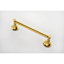 6 Piece Brass Bathroom Towel Rack Set Wall Mount-125363760
