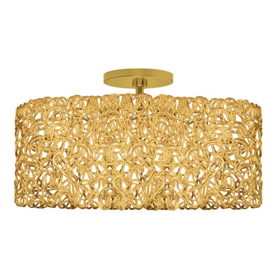 Dazzle Semi Flush Mount