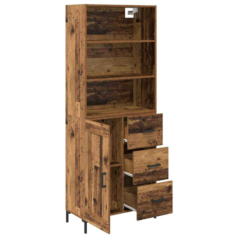 69.5cm Sideboard, Old Wood
