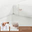 Canapé moderne en velours granulé de 112 po x 56 po, canapé en U avec siège et canapé-lit à 6 places avec méridienne double-937708472