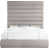 Taupe Linen Textured Fabric