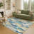 Machine Washable Indoor/Outdoor Chantille ACN2329 Stripes Rug-1455617689