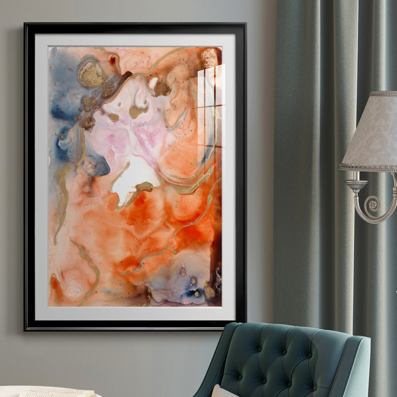 «Lighting The Way III» - Impression, H 30,5 po x l 22,5 po x P 1 po, Cadre noir