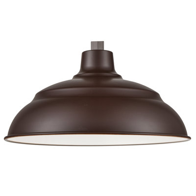 Metal Bowl Pendant Shade