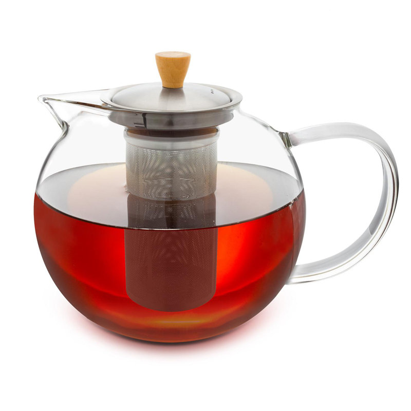 Klarstein 1.8ml Glass Solid Colour Teapot